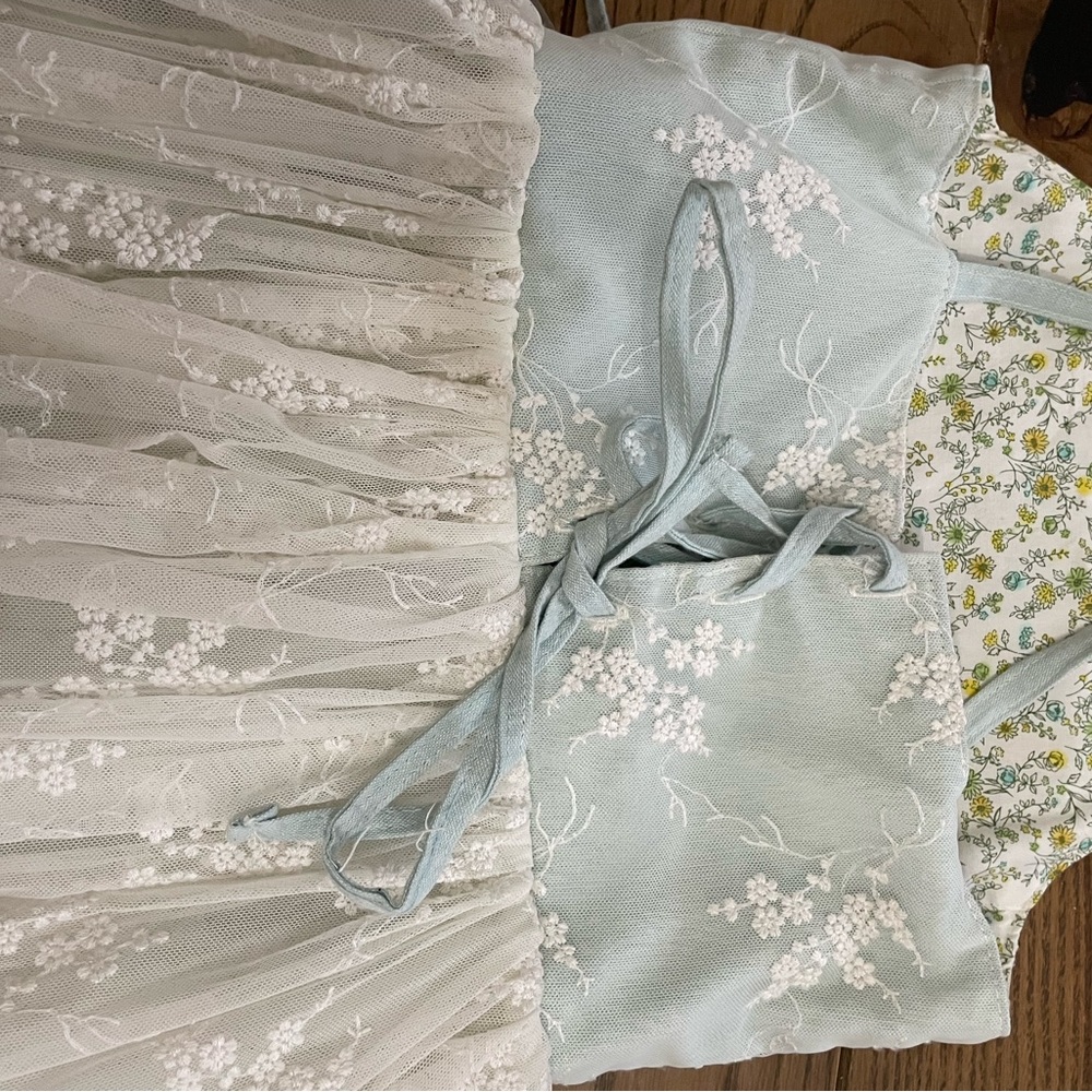 Chasing Fireflies Vignette Girls Tulle Dress Size 7 - Picture 4 of 7
